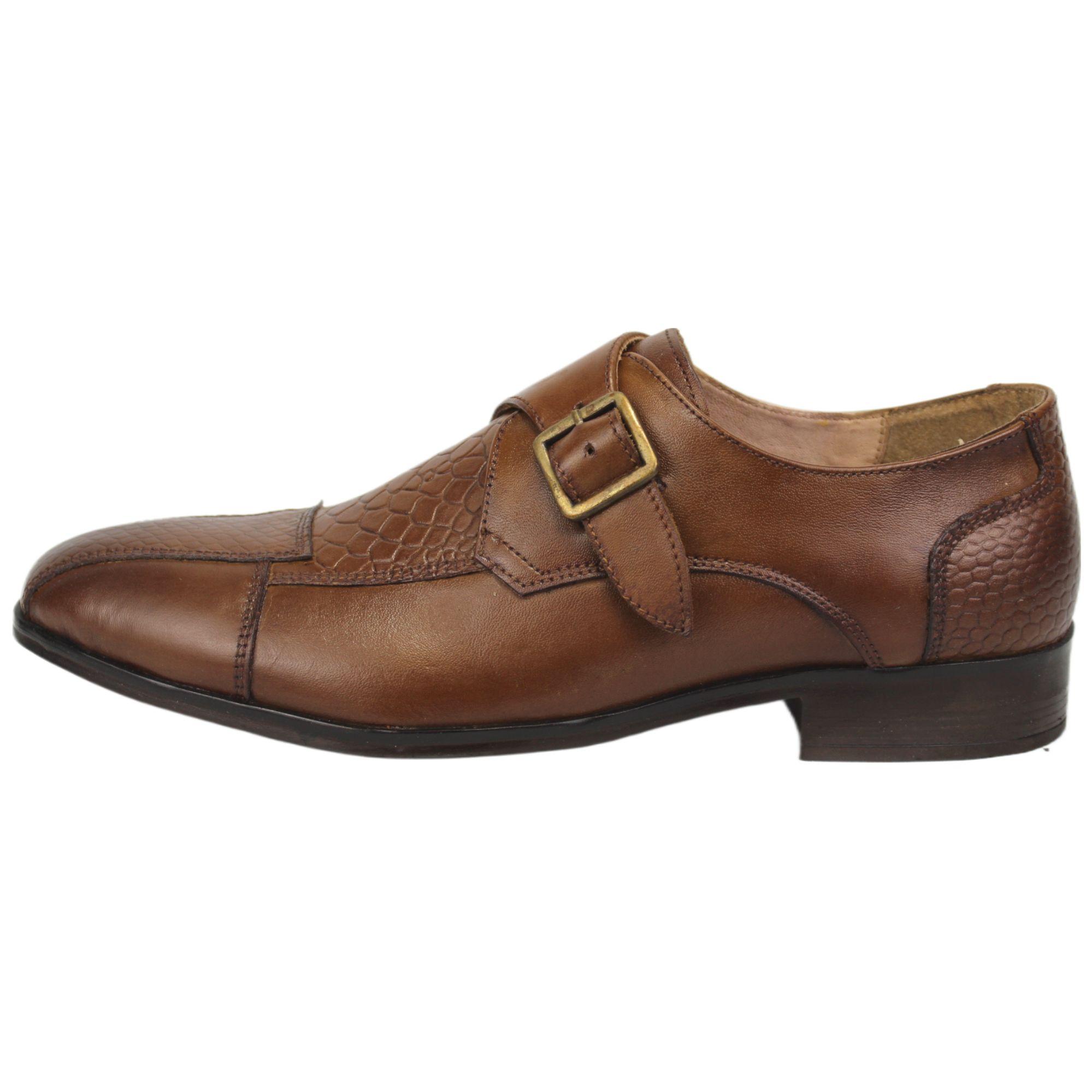 Zapato Cuero monk de Hombre Y4-0