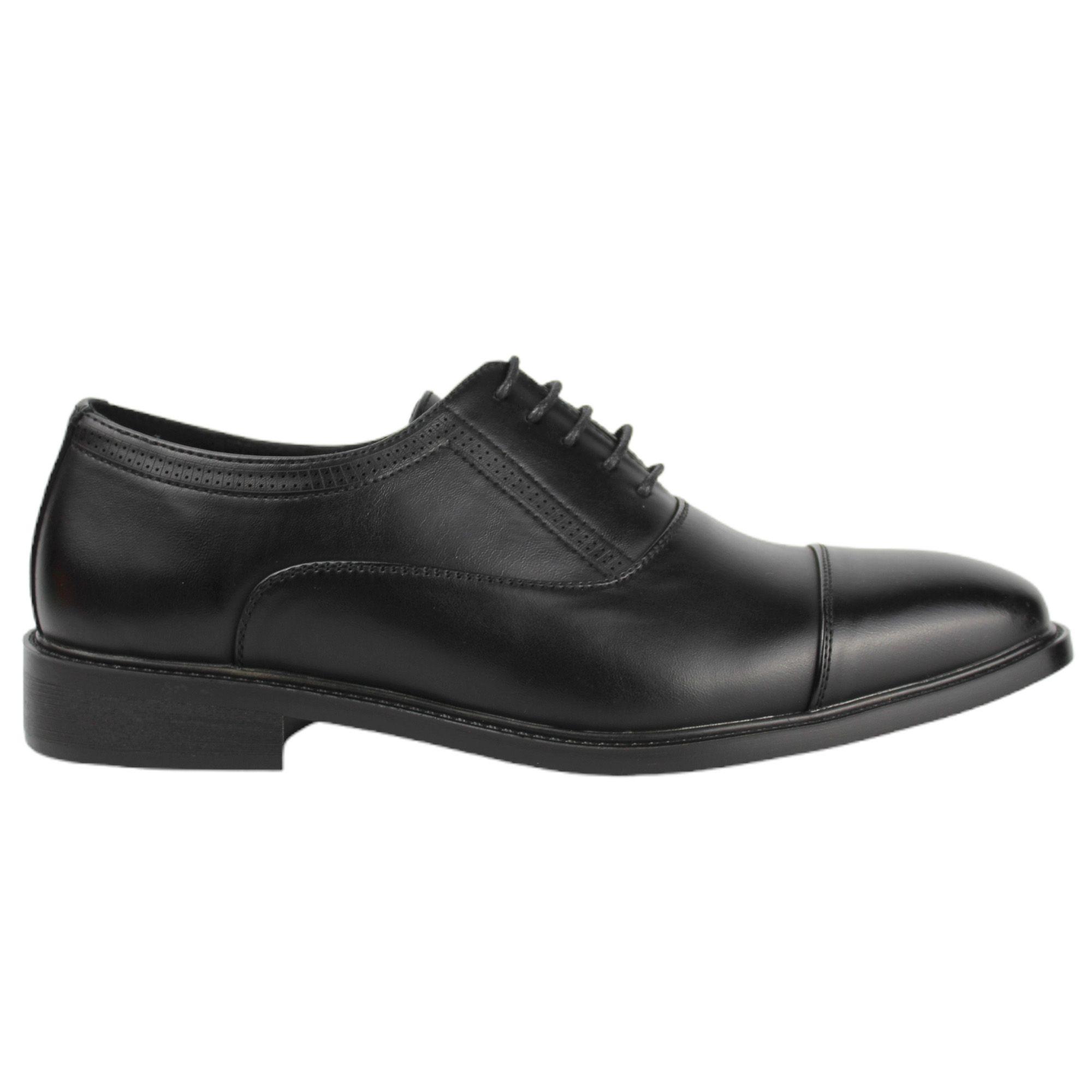 Zapato Formal Vestir hombre L8 Negro-0