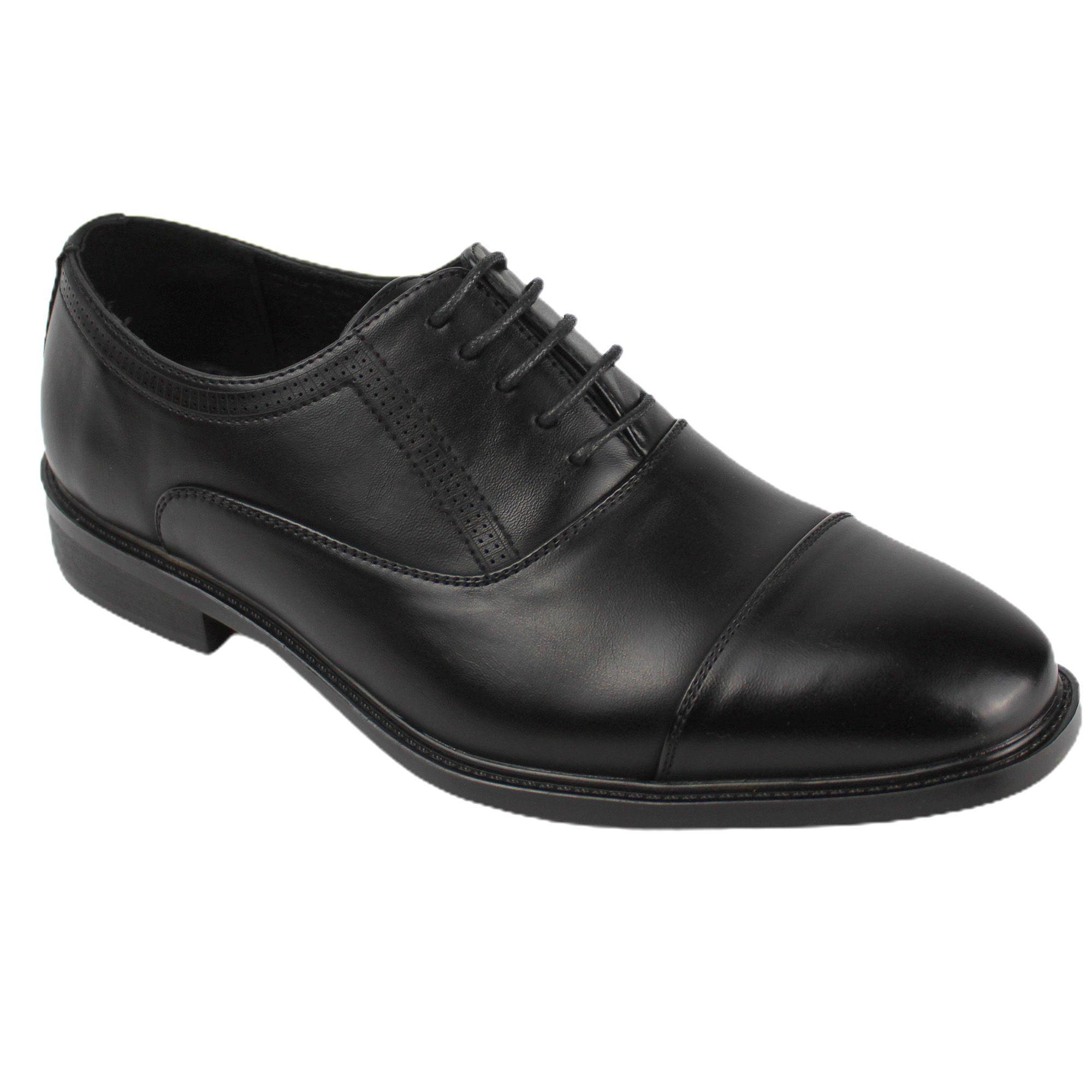 Zapato Formal Vestir hombre L8 Negro-1
