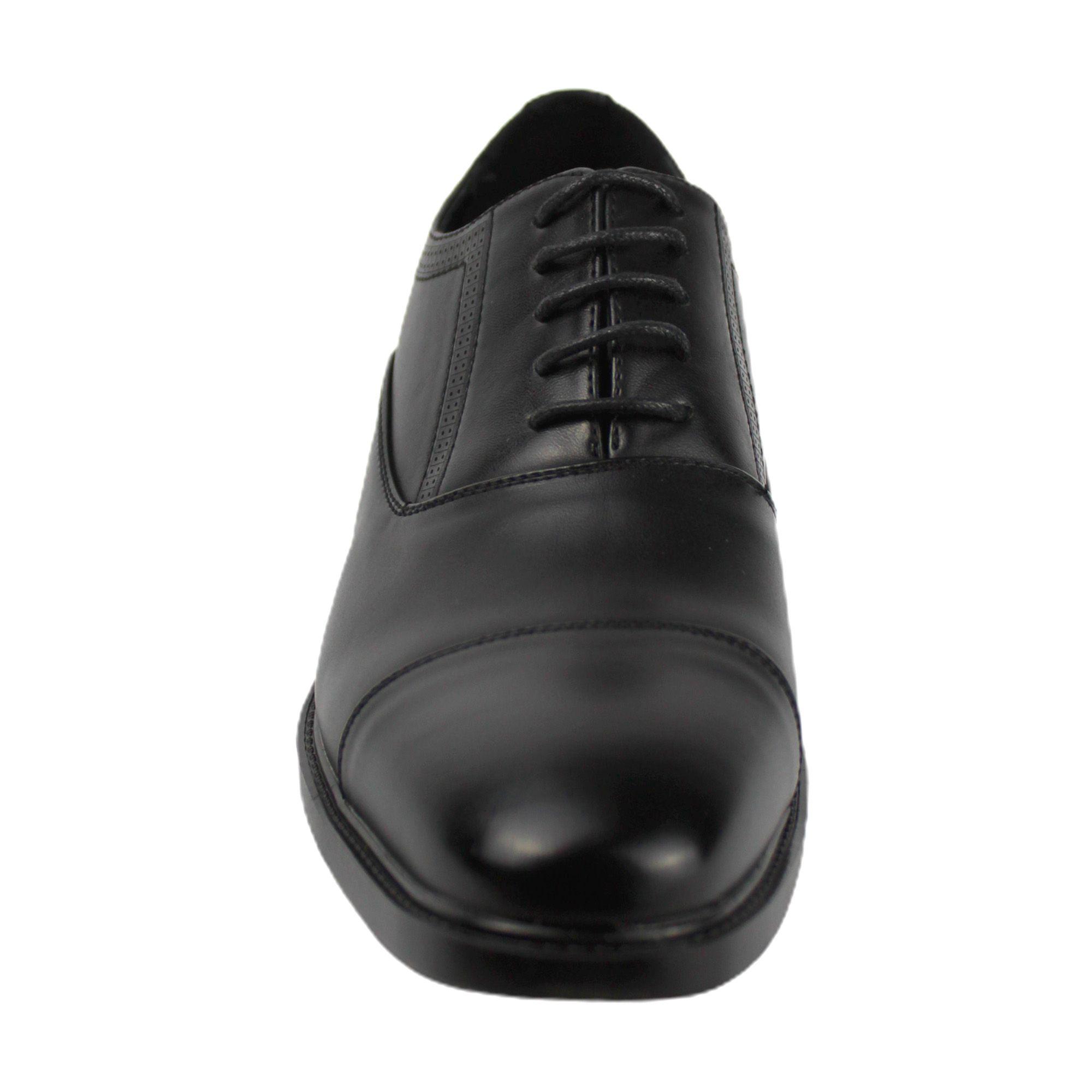 Zapato Formal Vestir hombre L8 Negro-3