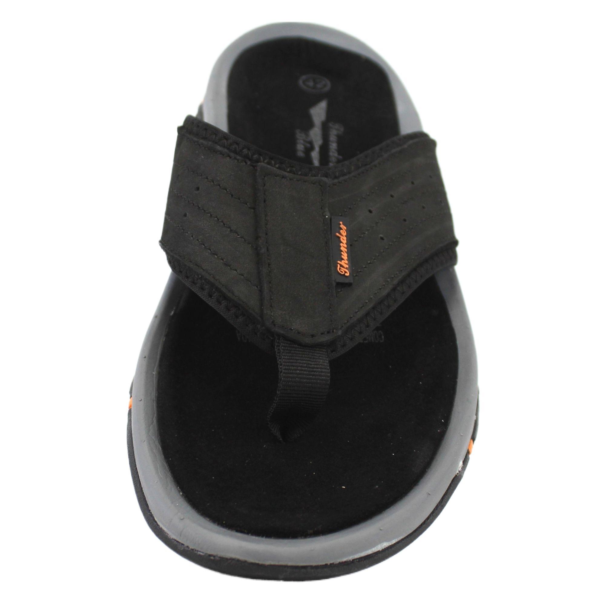 Sandalia Cuero flip-flop Hombre 123-3