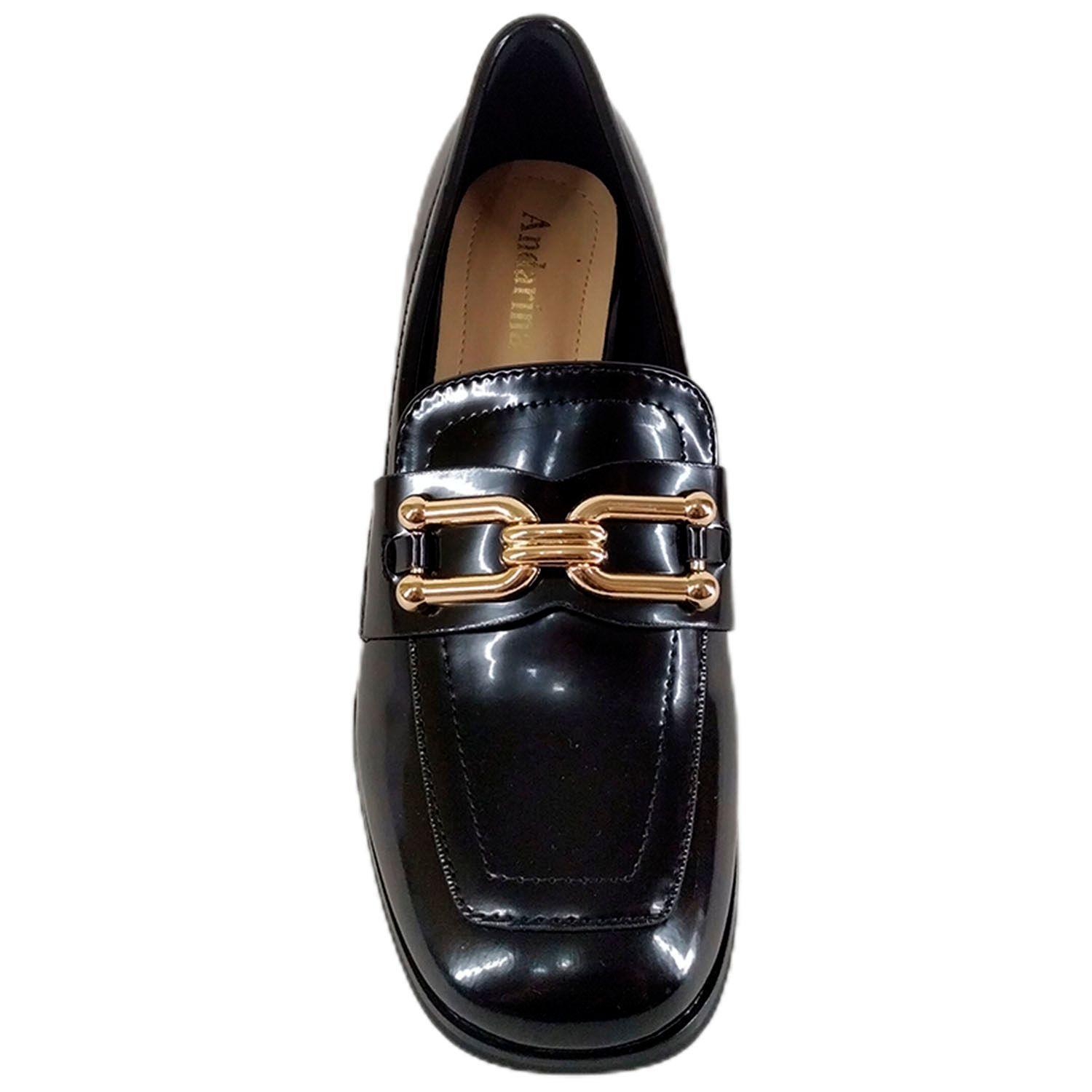Mocasin de Mujer Taco medio-3
