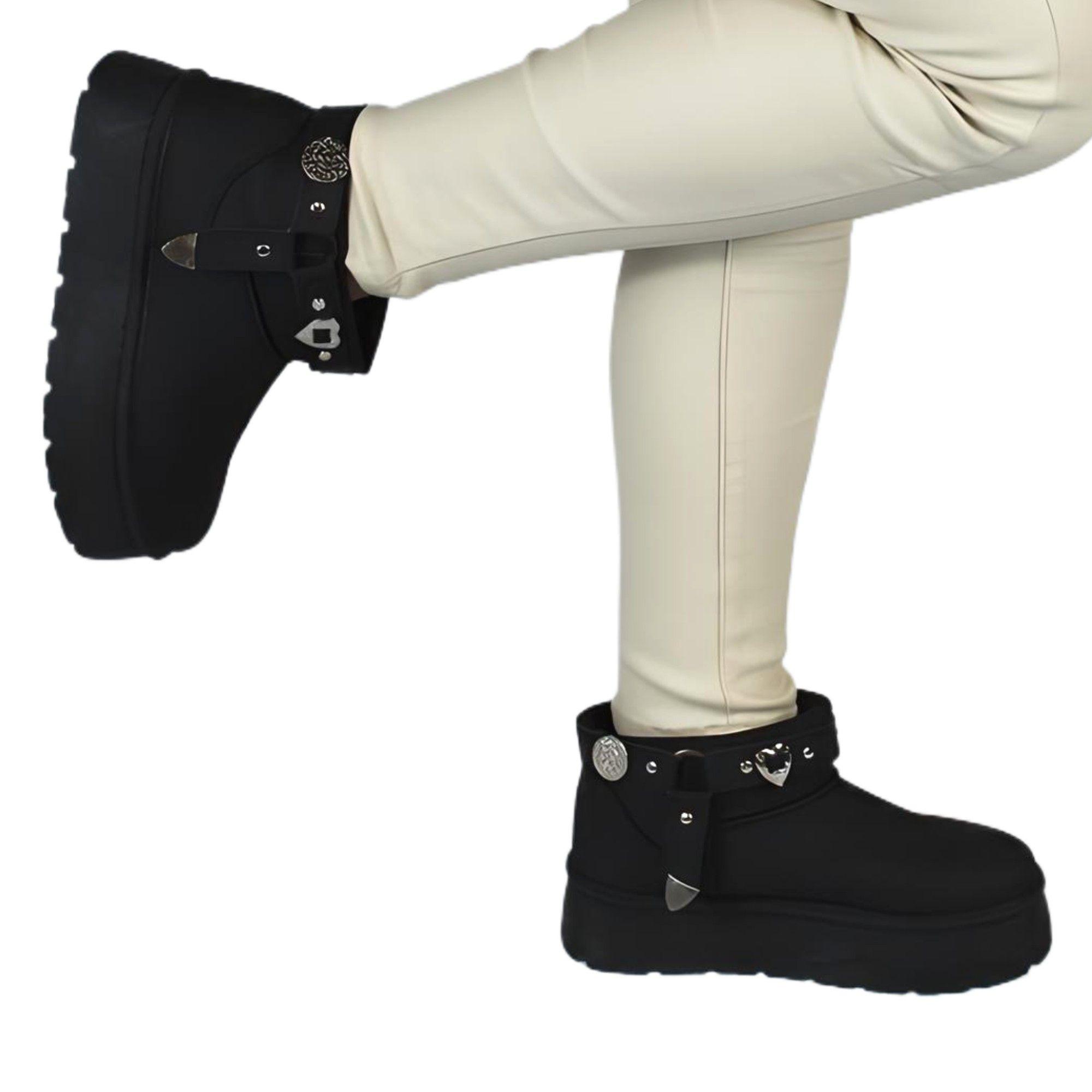 Botin de Mujer 17 Yassne Negro-2