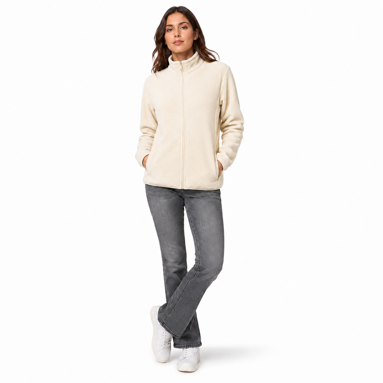 Polerón de Polar Mujer Térmico Manga Larga-4