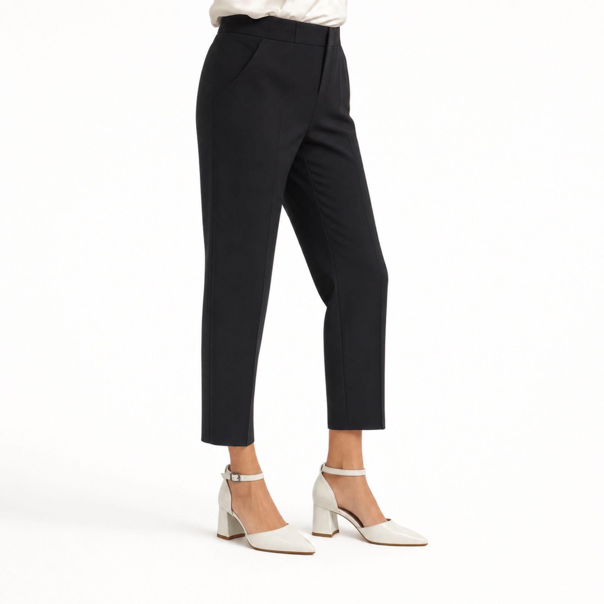 Zapato Mujer En Punta Taco Cuadrado 5275 Charol-2