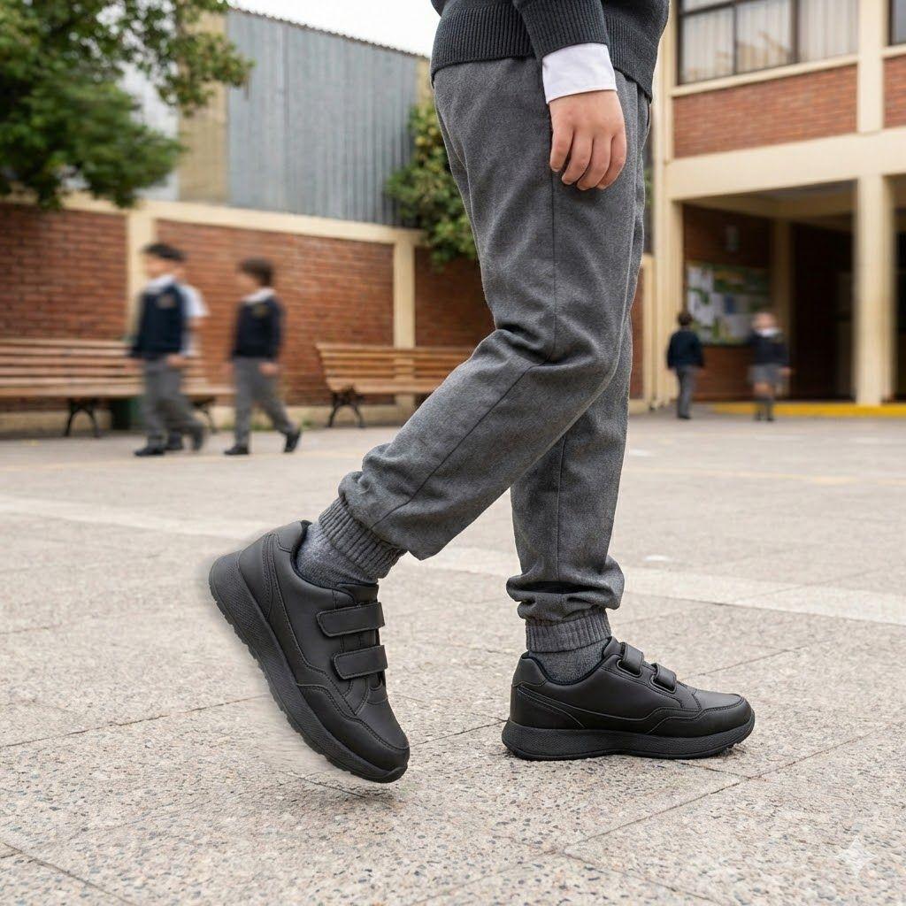 Zapatilla Escolar TH-901Black Negro-6