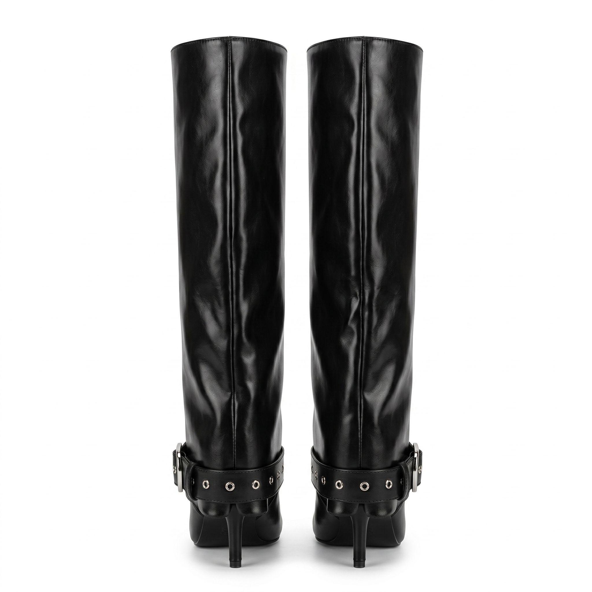 Bota Taco Aguja Puntiaguda Heriel 2692 Mujer-4