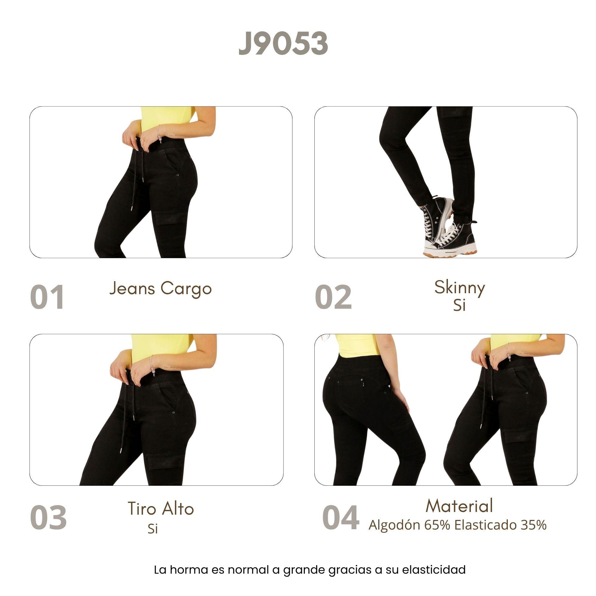 Jeans Cargo Mujer J9284-4
