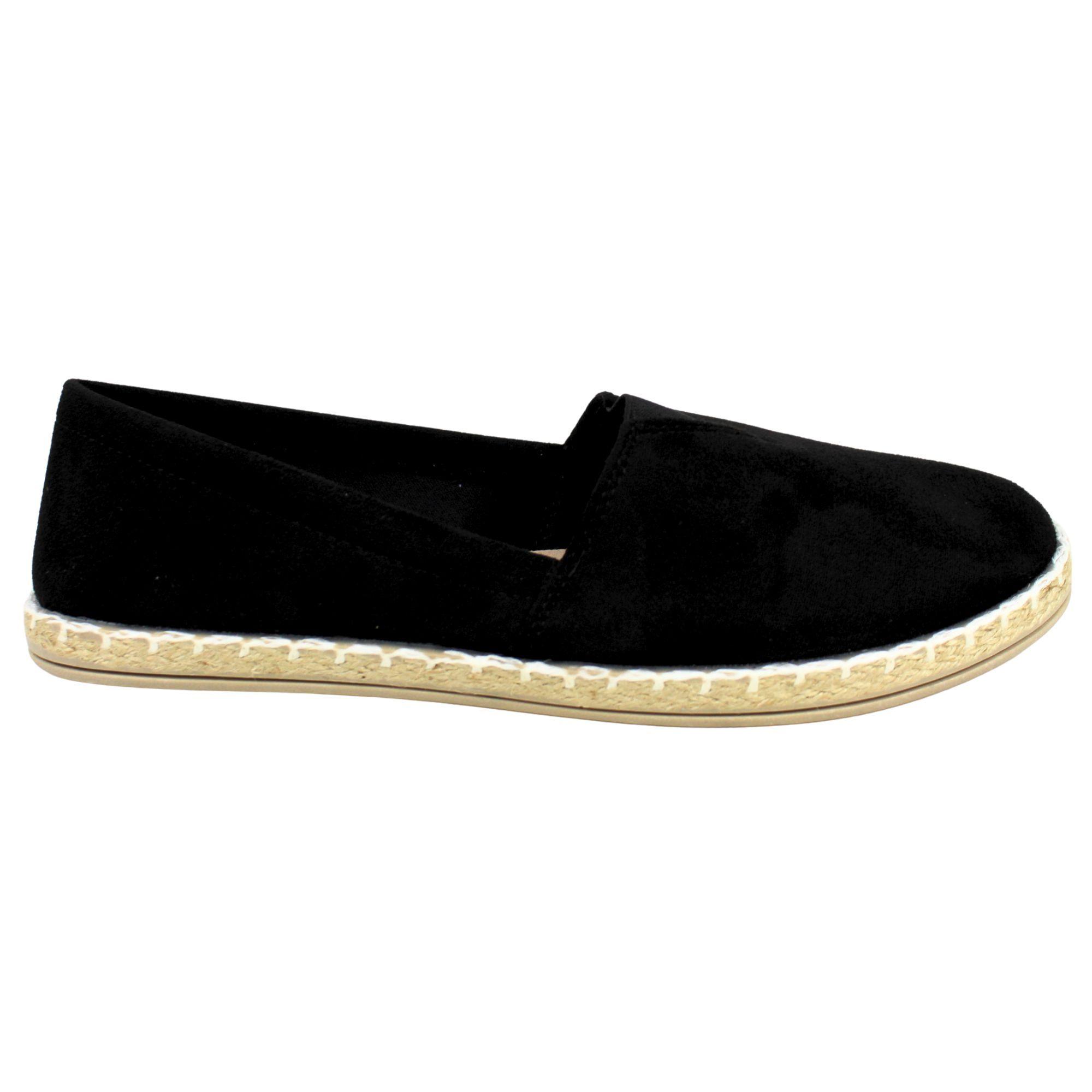 Alpargatas Mujer Cómodas para Verano Yassne QM2510 Negro-0