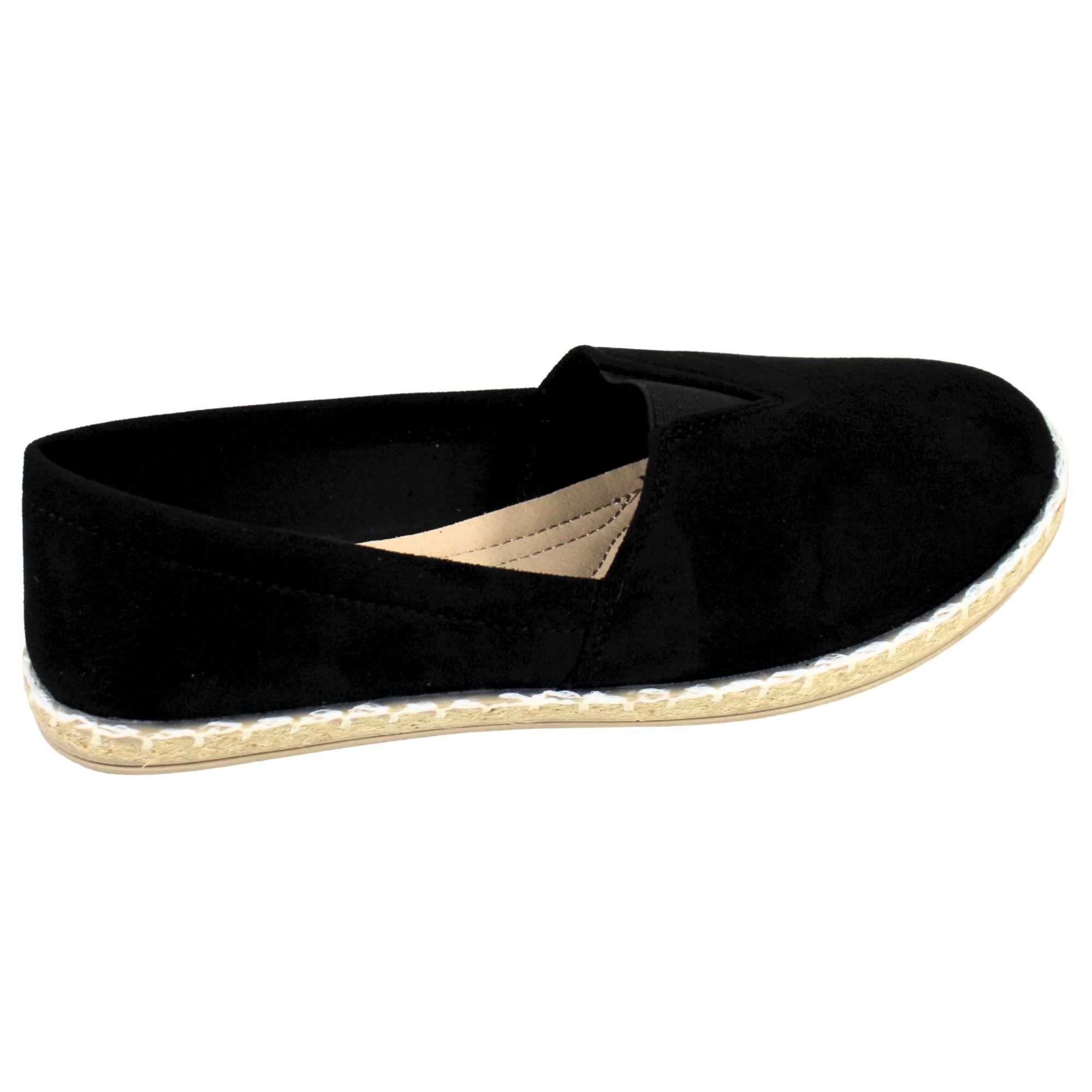Alpargatas Mujer Cómodas para Verano Yassne QM2510 Negro-2
