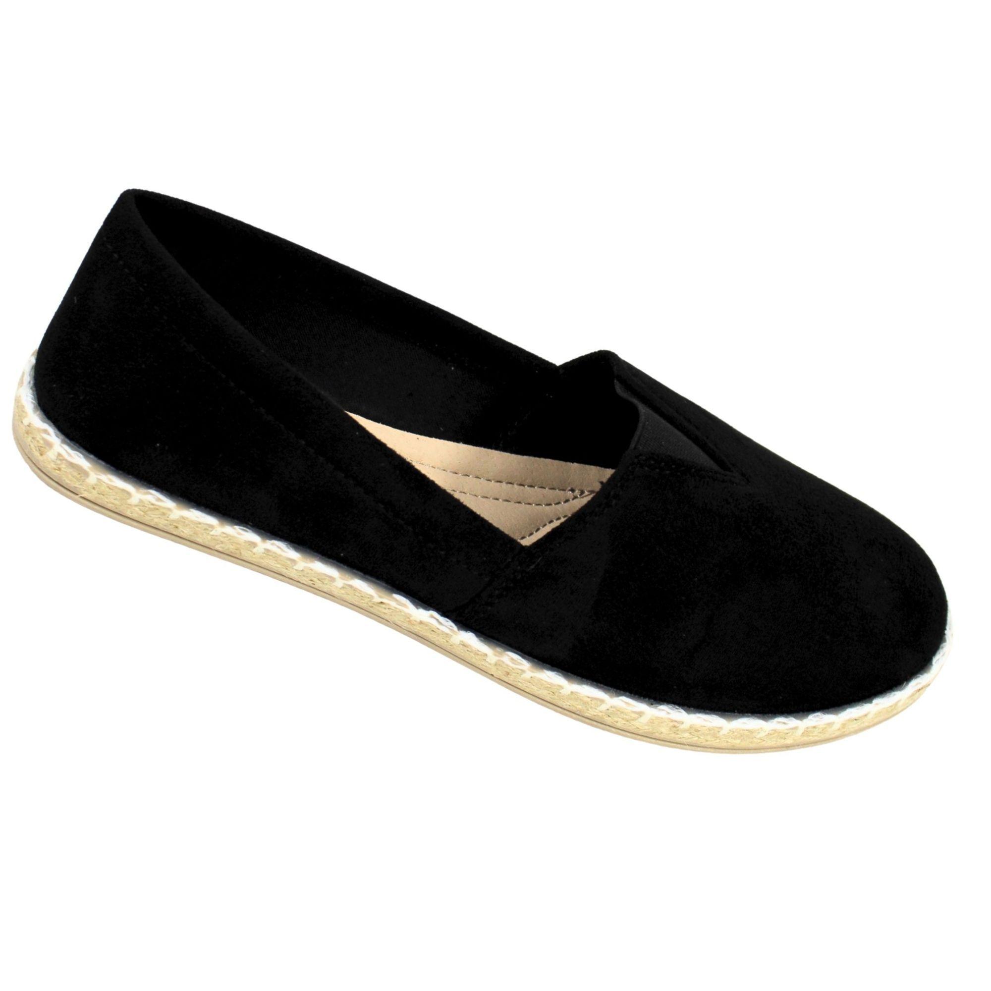Alpargatas Mujer Cómodas para Verano Yassne QM2510 Negro-3