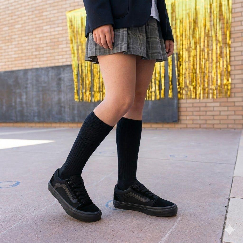 Zapatilla Escolar PG139-14 Negro-7