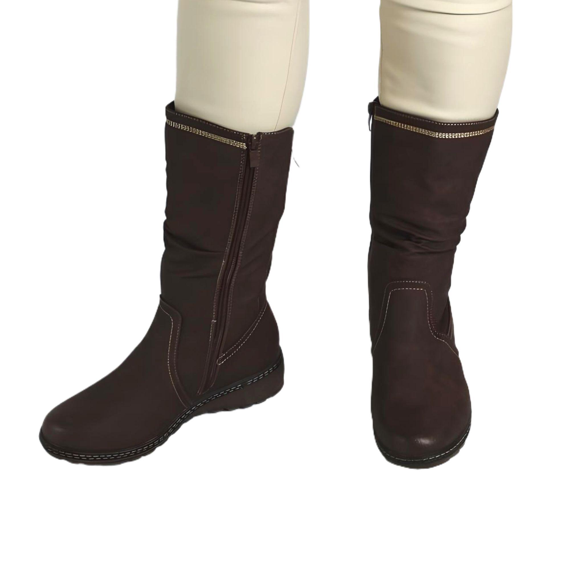 Bota Invierno de Mujer 959 Yassne Café-2