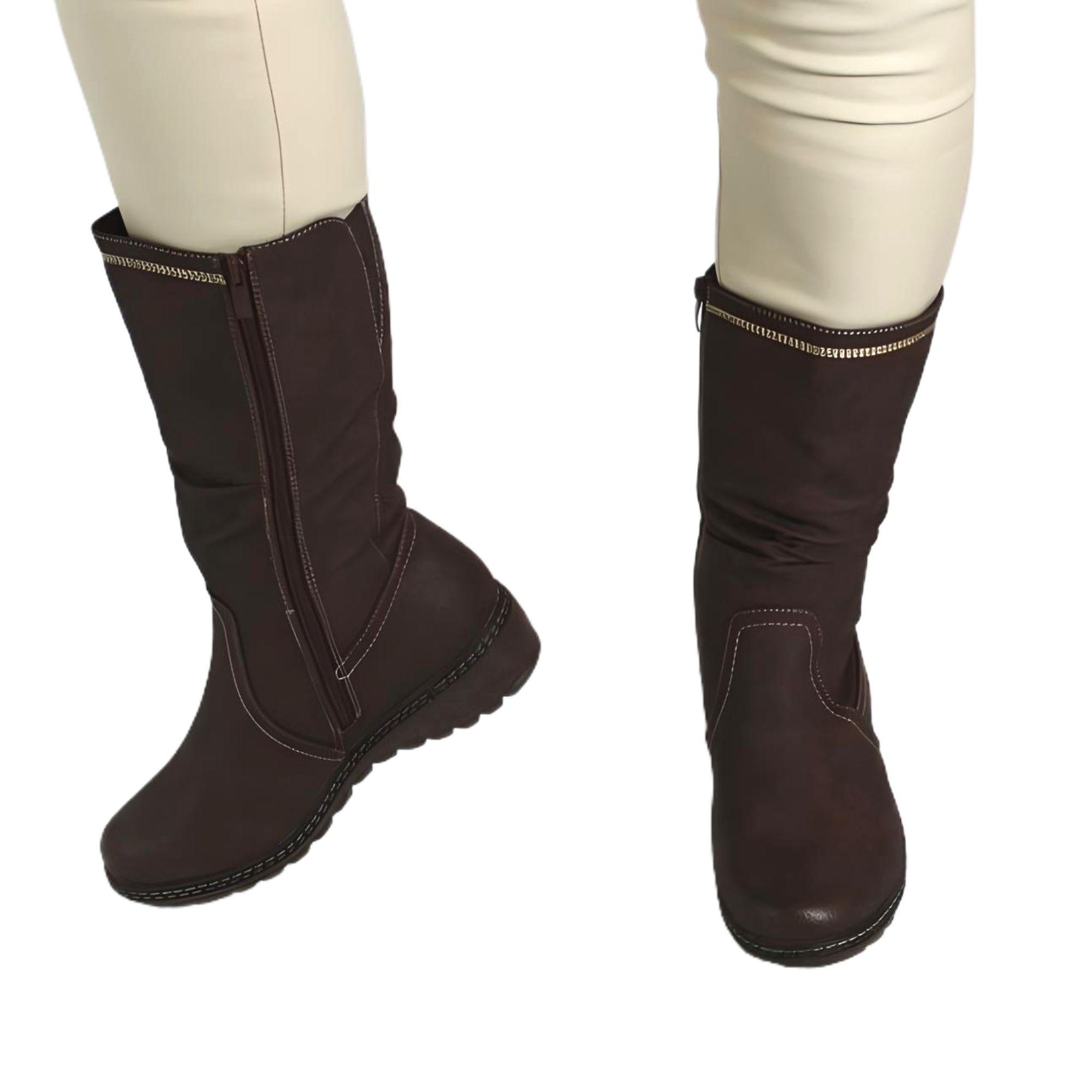 Bota Invierno de Mujer 959 Yassne Café-3