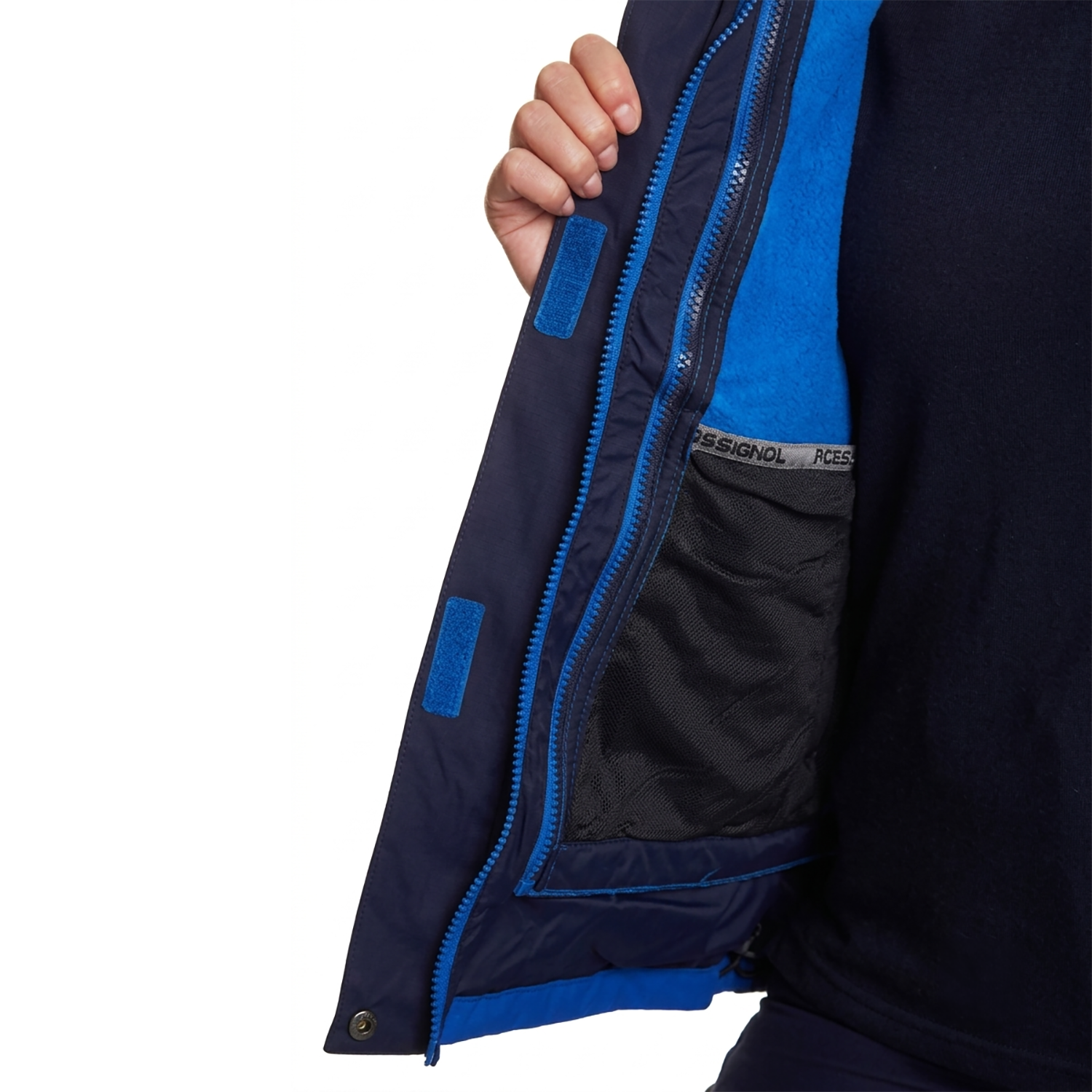 PARKA 3 EN 1 MUJER ROSSIGNOL GEORGE AZUL-2
