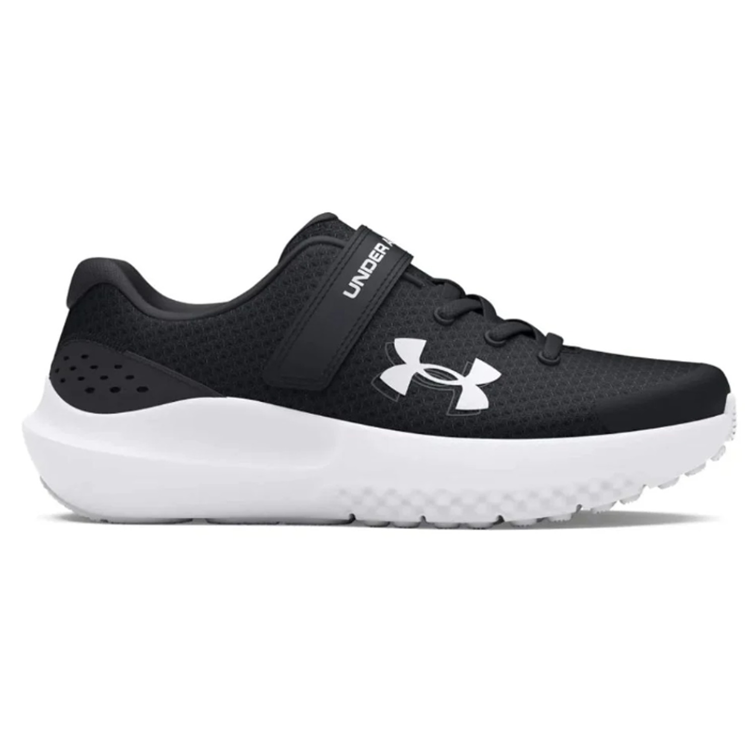 ZAPATILLA UNDER ARMOUR PRE ESCOLAR HOMBRE SURGE 4 NEGRO-0
