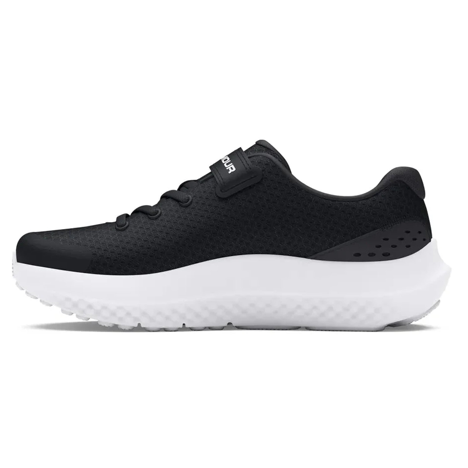 ZAPATILLA UNDER ARMOUR PRE ESCOLAR HOMBRE SURGE 4 NEGRO-2