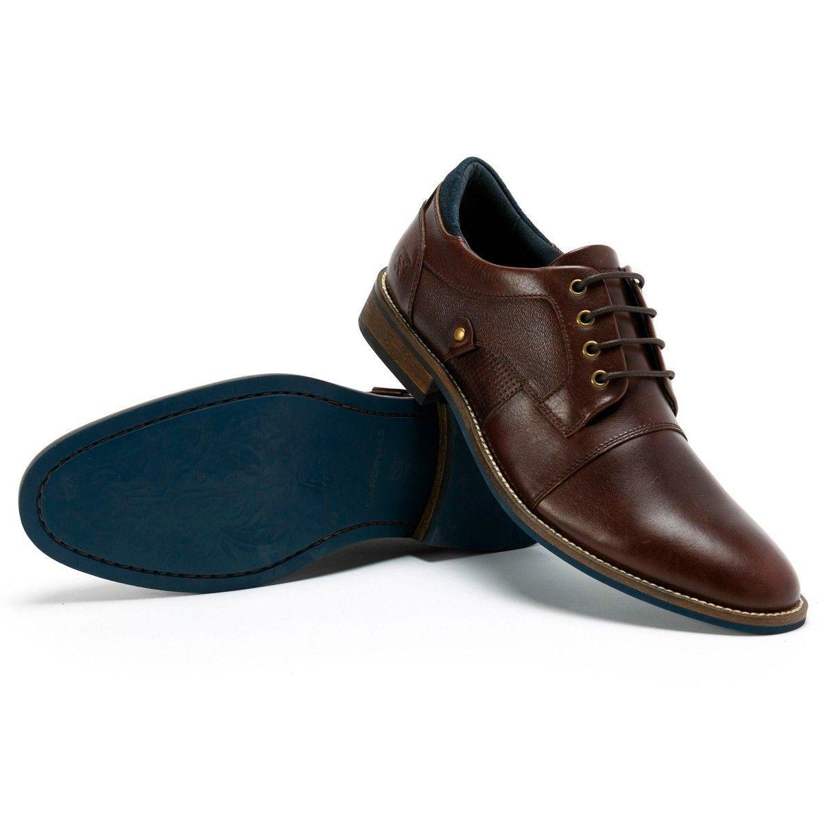 ZAPATO CARDINALE CUERO DENIZEN 0 01 CAFE 1A-2