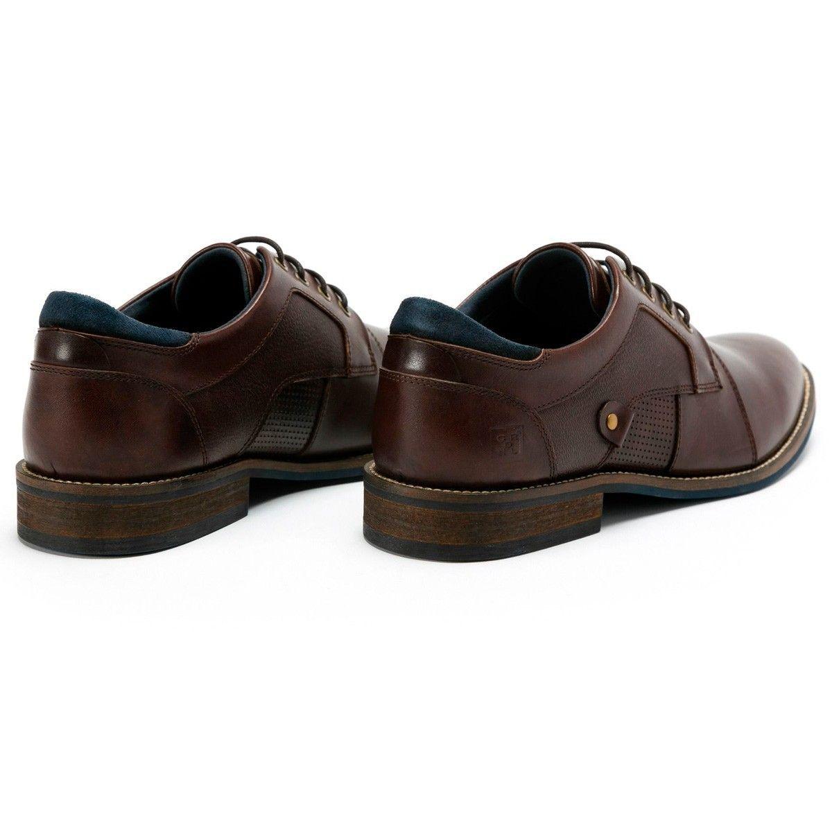 ZAPATO CARDINALE CUERO DENIZEN 0 01 CAFE 1A-3