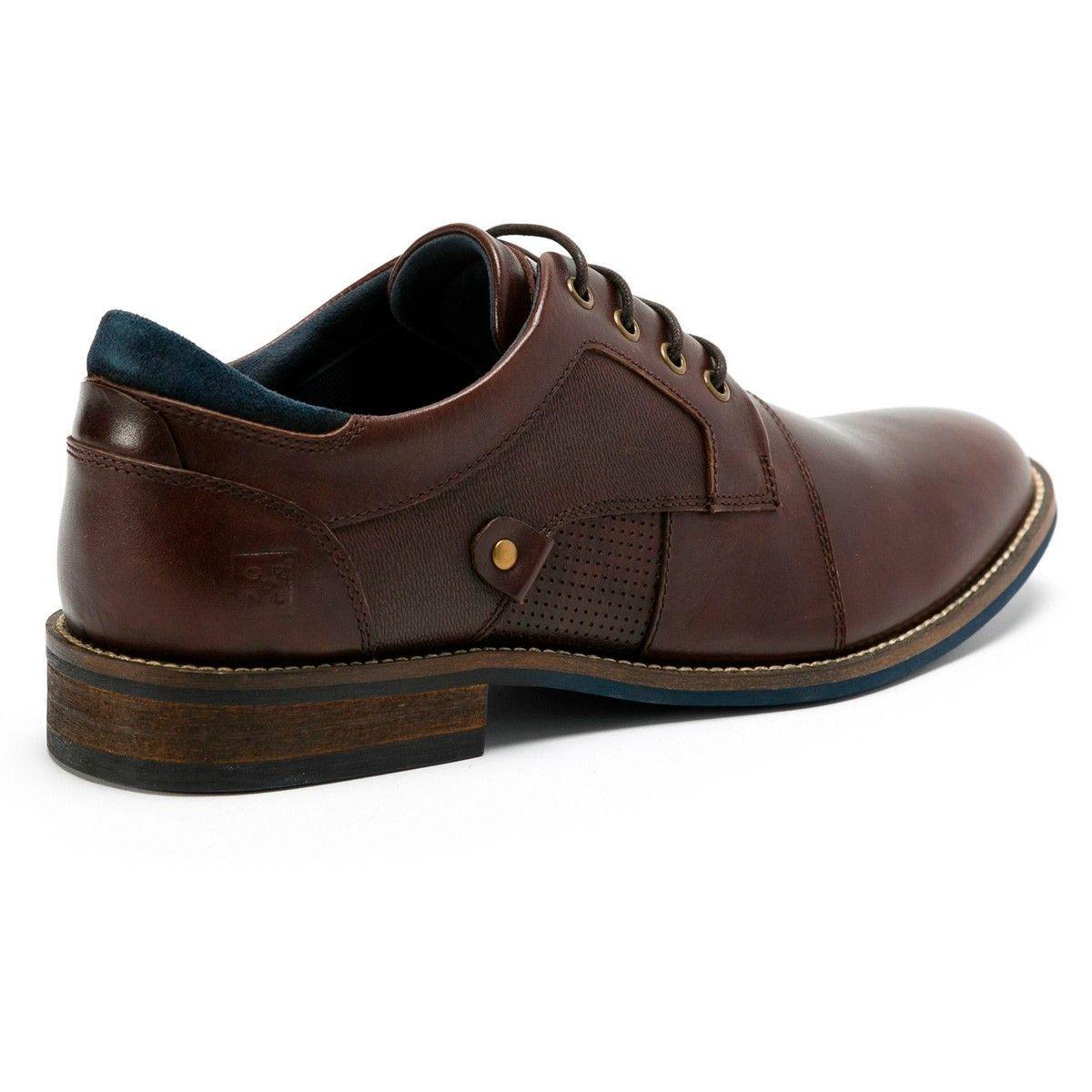 ZAPATO CARDINALE CUERO DENIZEN 0 01 CAFE 1A-4