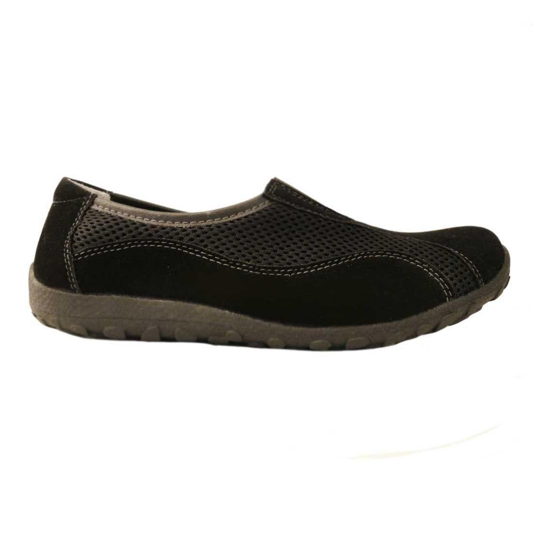 SNEAKERS GOLF MUJER NEGRO-2