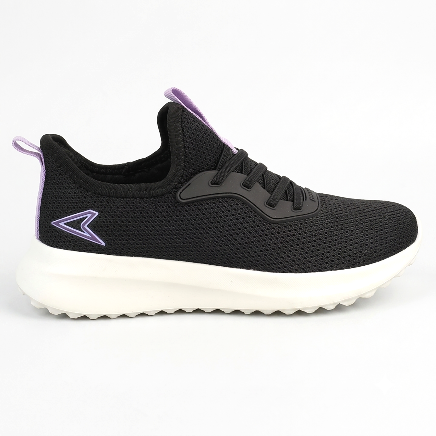 ZAPATILLA RUNNING POWER MUJER PRIME TIME INSPO NEGRO LILA-3
