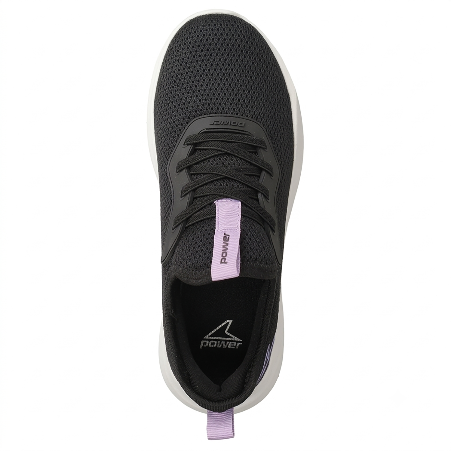ZAPATILLA RUNNING POWER MUJER PRIME TIME INSPO NEGRO LILA-4