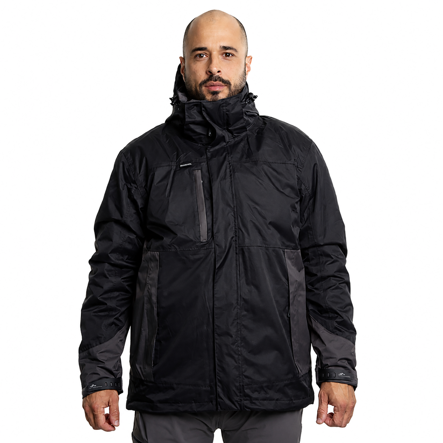 PARKA 3 EN 1 HOMBRE ROSSIGNOL GEORGE NEGRO-0