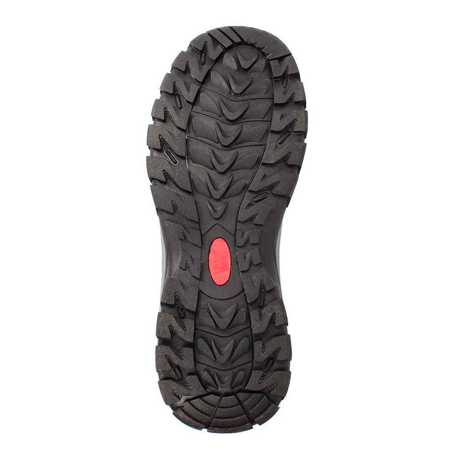 BOTÍN WEINBRENNER HOMBRE BATTUTA MID NEGRO/ROJO-4