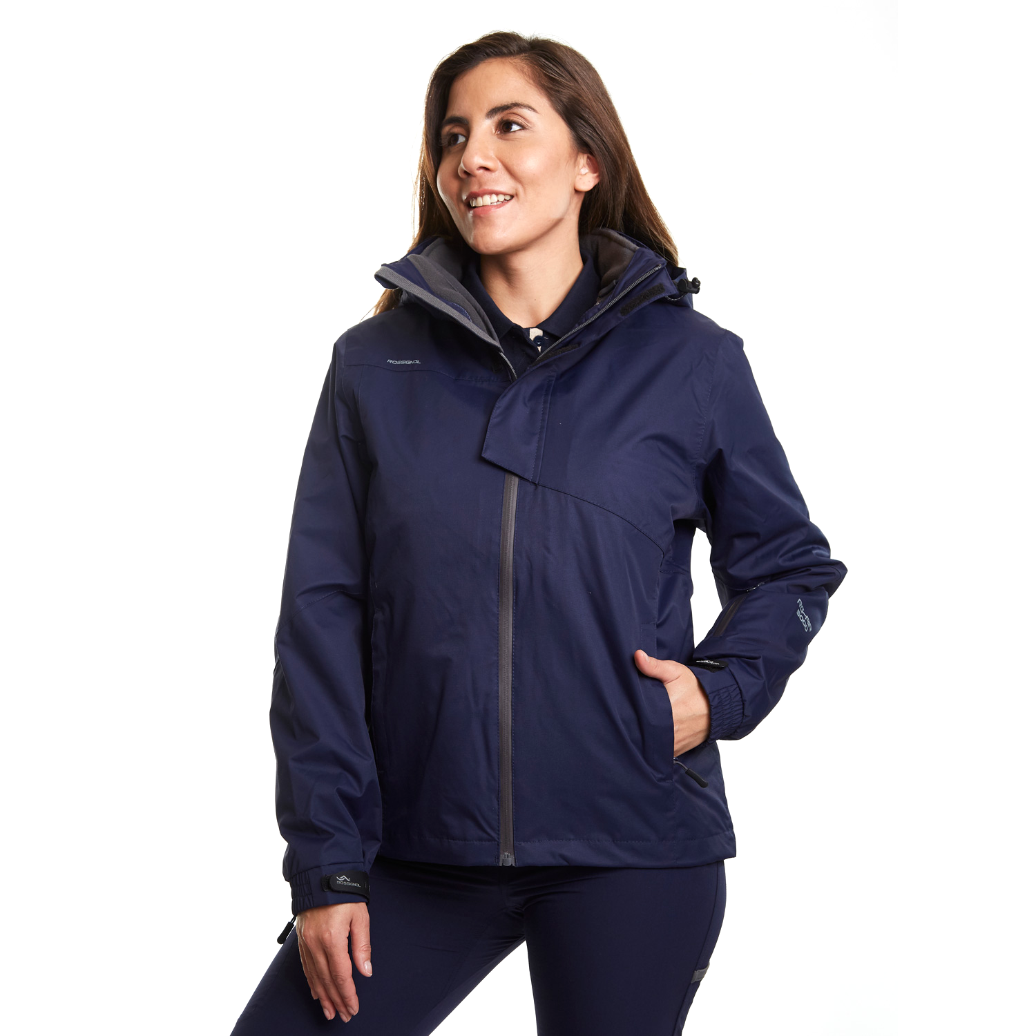 PARKA 3 EN 1 MUJER ROSSIGNOL ANDREW AZUL-0