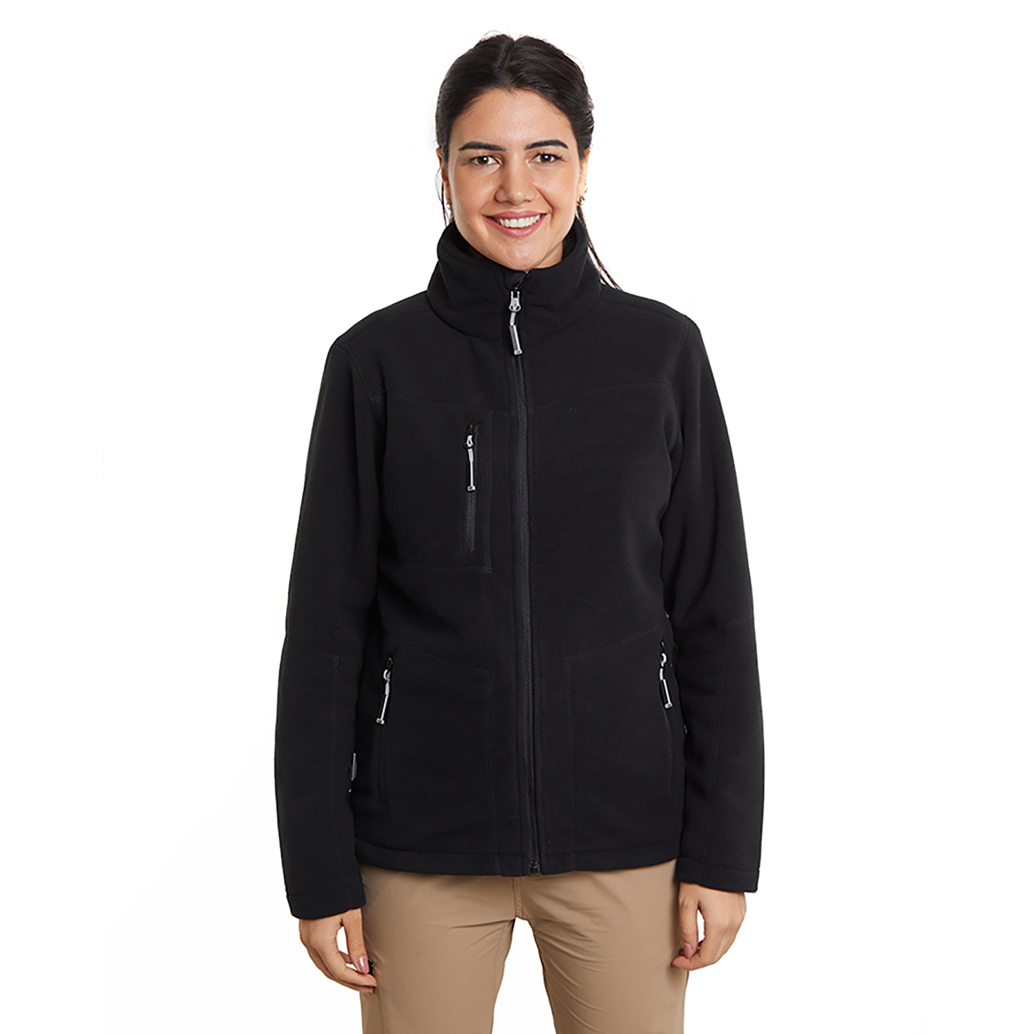 POLAR ROSSIGNOL BASICO ENZO NEGRO MUJER-0