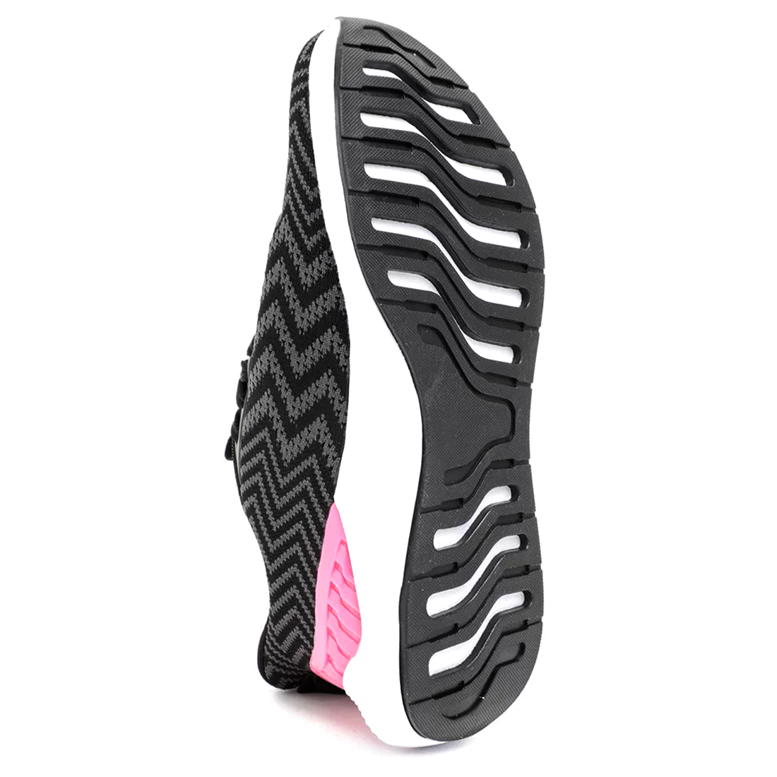 Zapatilla Deportiva Power Evolution Negro/rosa-2