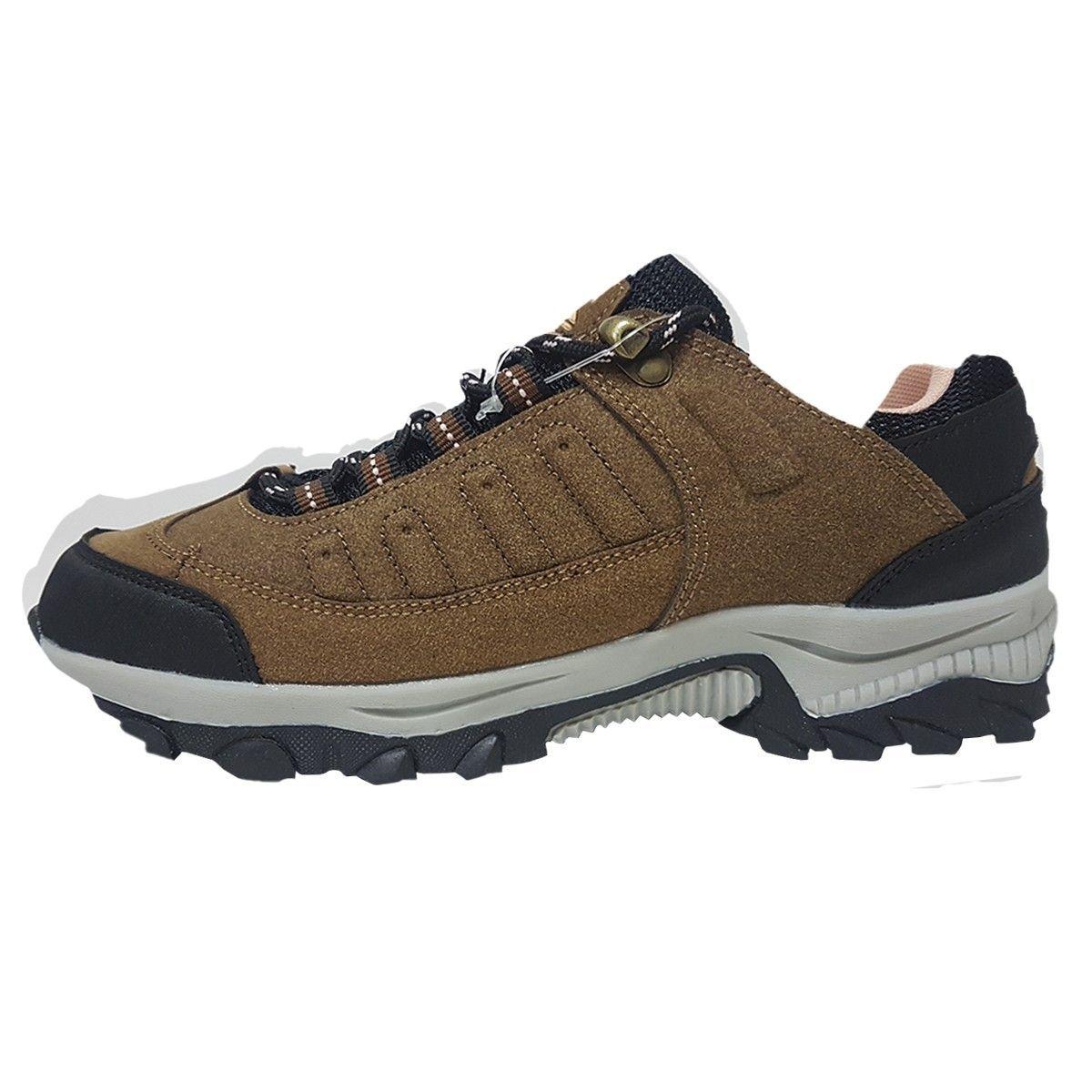 ZAPATILLA NORWEST MUJER CAMPER WATERPROOF BROWNPINK-2