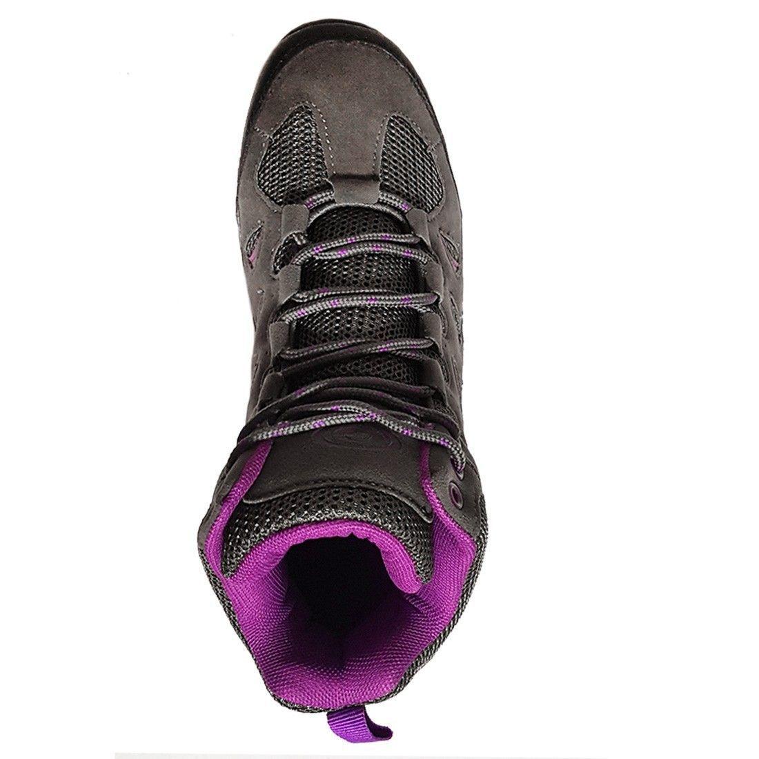 ZAPATILLA GOLF OUTDOOR MUJER GRIS PARDO/FUCSIA-2
