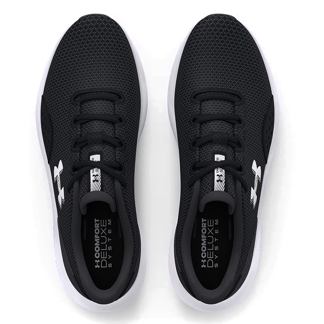 ZAPATILLA UNDER ARMOUR MUJER CHARGED SURGE 4 NEGRO/BLANCO-4