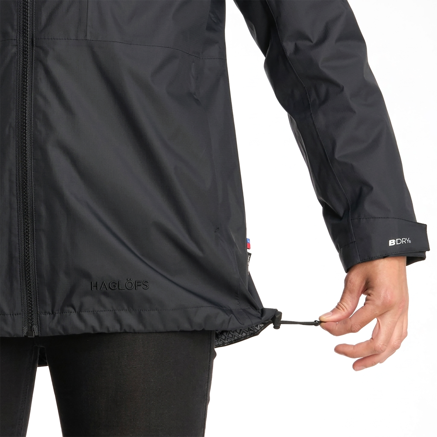 CHAQUETA MUJER CORTEZA NEGRO HAKA HONU-4