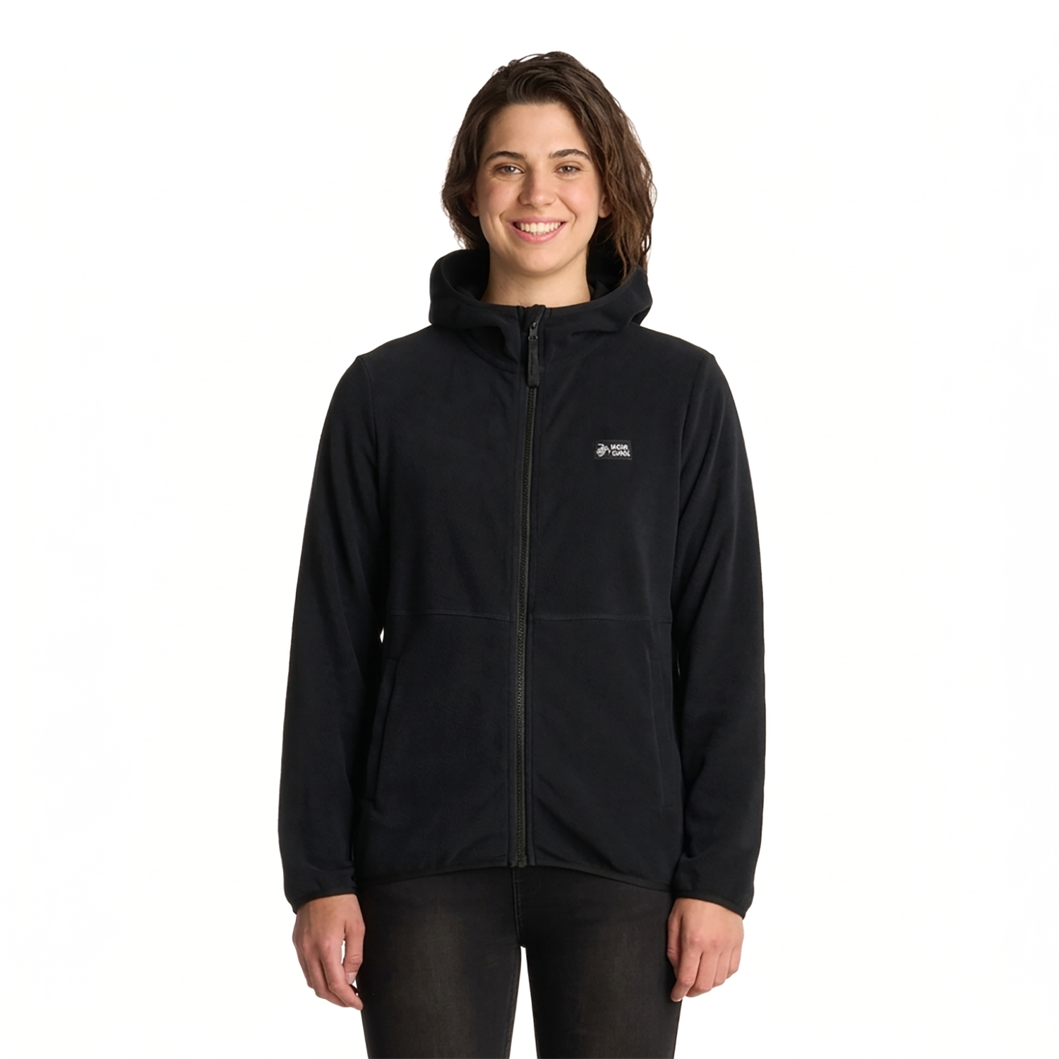 CHAQUETA MUJER CORTEZA NEGRO HAKA HONU-5