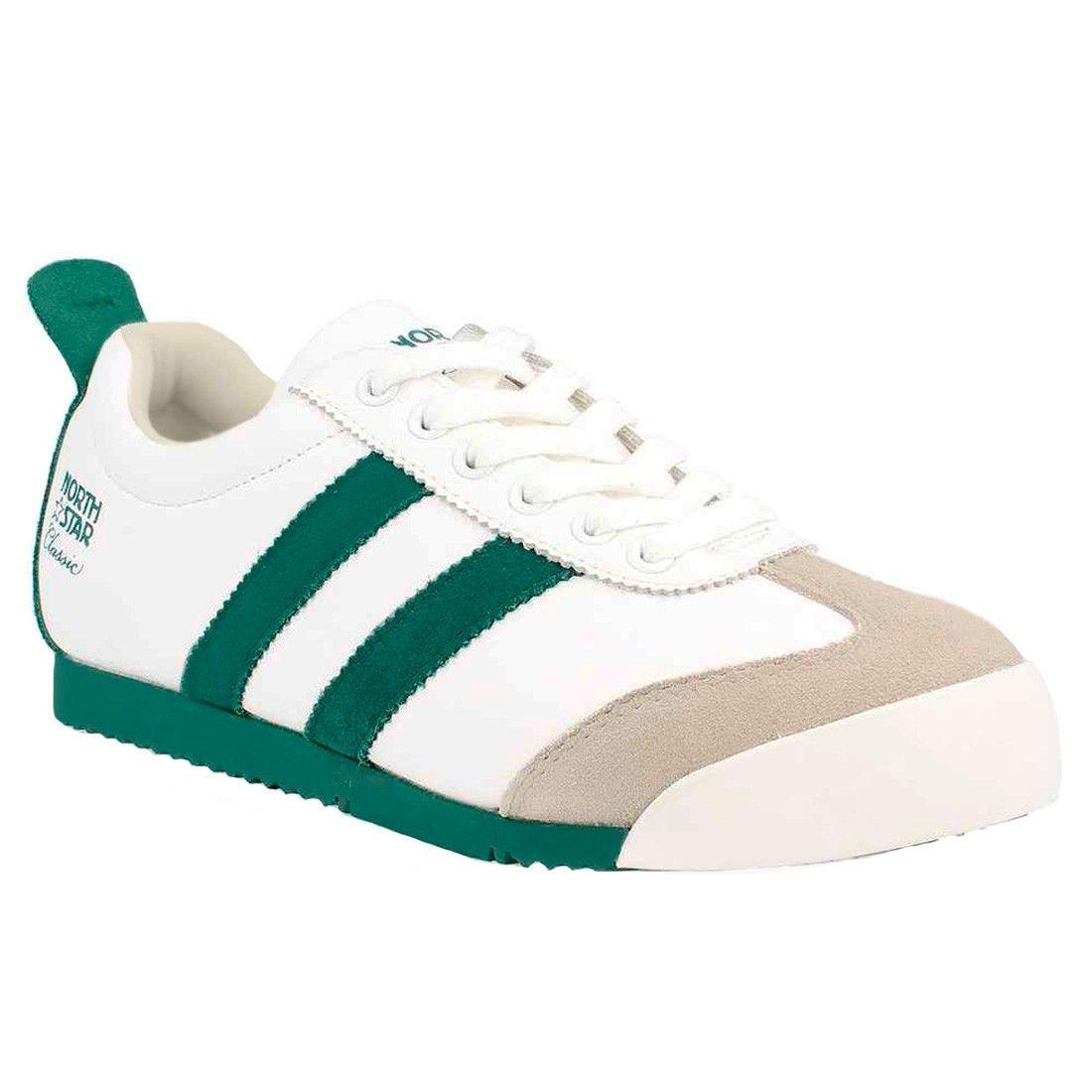 Zapatilla North Star Classic Premium Blanco/verde-0