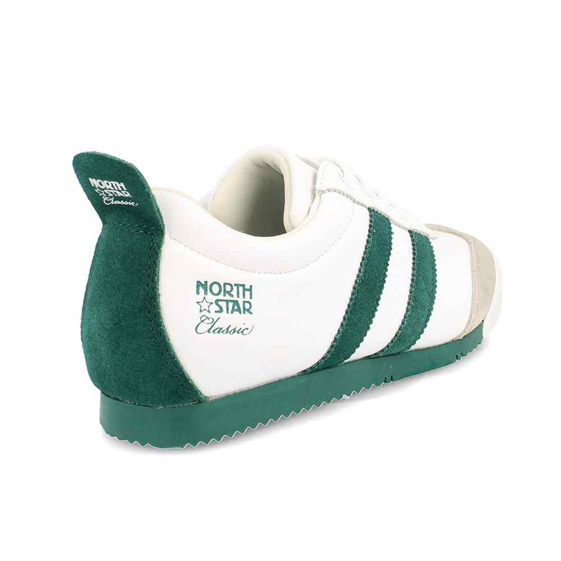 Zapatilla North Star Classic Premium Blanco/verde-2