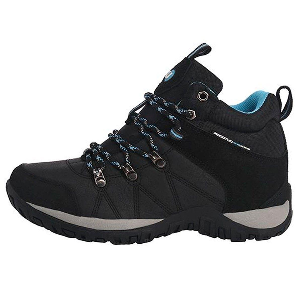 BOTÍN OUTDOOR MUJER UNISPORT FARBAUTI NEGRO-2