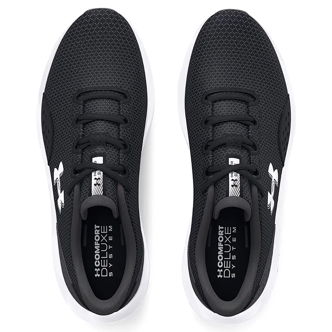 ZAPATILLA UNDER ARMOUR HOMBRE CHARGED SURGE 4 NEGRO/GRIS-3