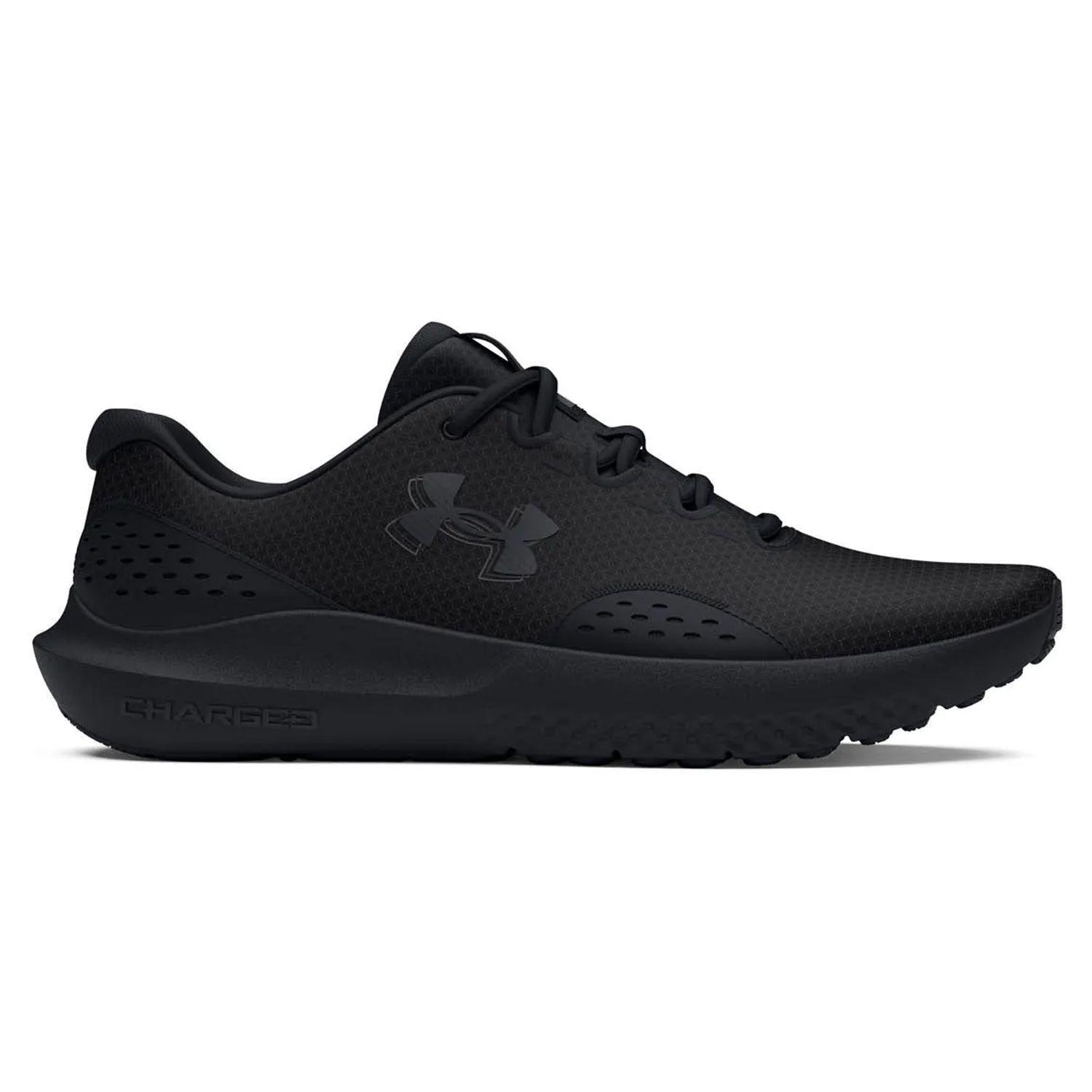ZAPATILLA UNDER ARMOUR MUJER CHARGED SURGE 4 NEGRO NEGRO-0
