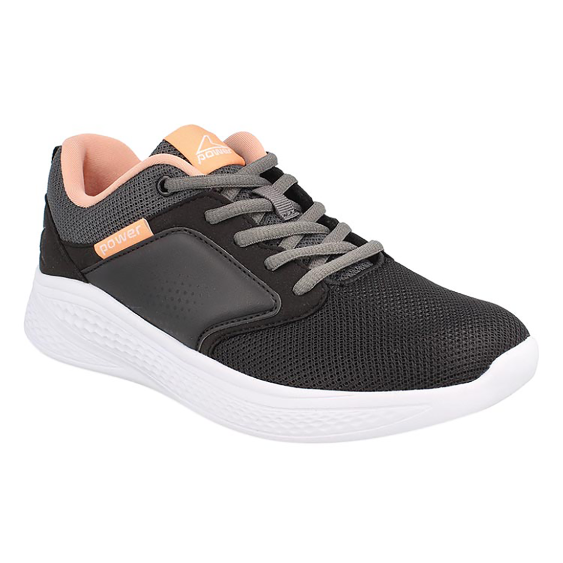 ZAPATILLA POWER MUJER BREEZE BERU BLACK/CORAL-0