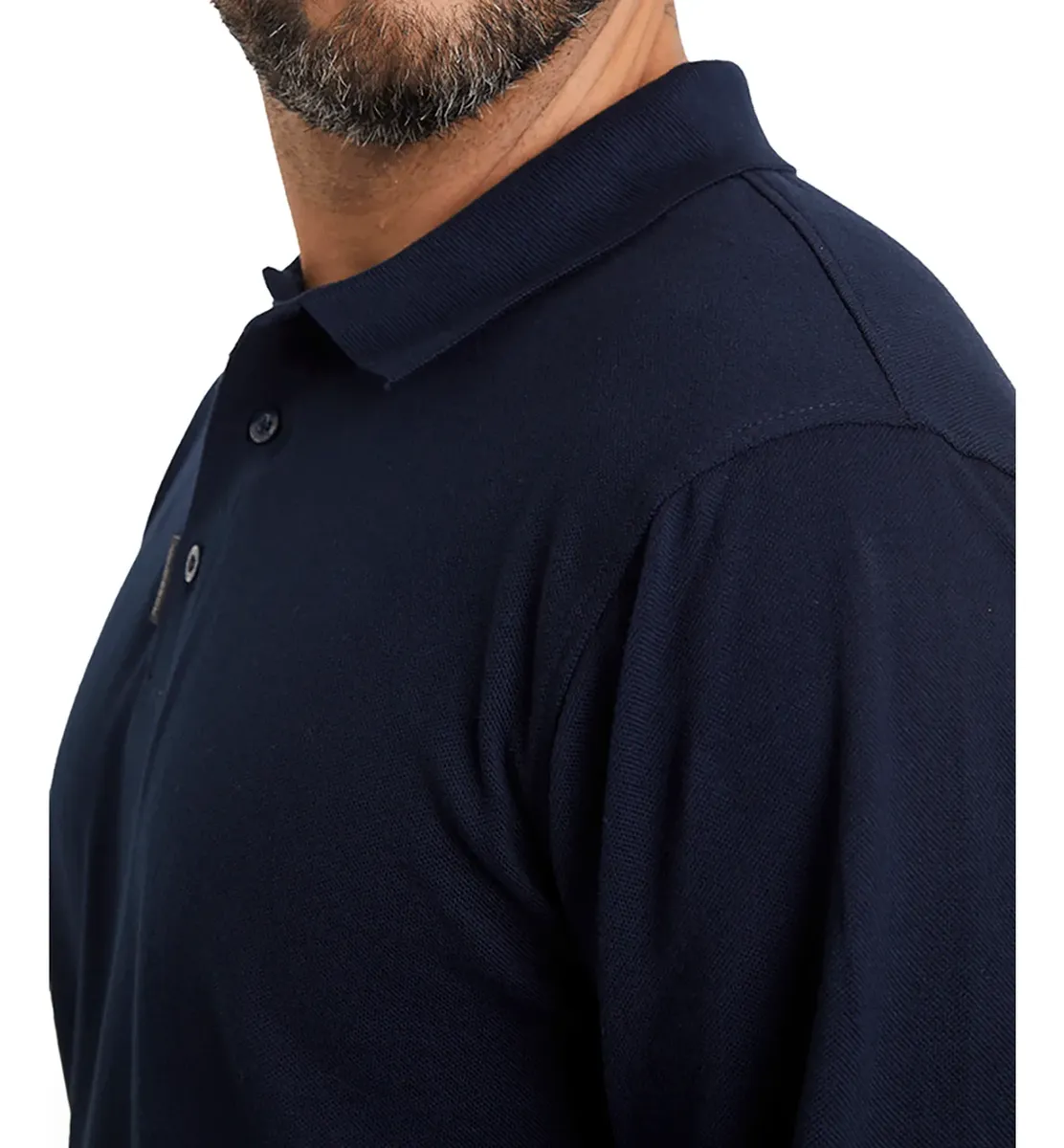 POLERA UPG ROSSIGNOL PIQUE AZUL HOMBRE-2