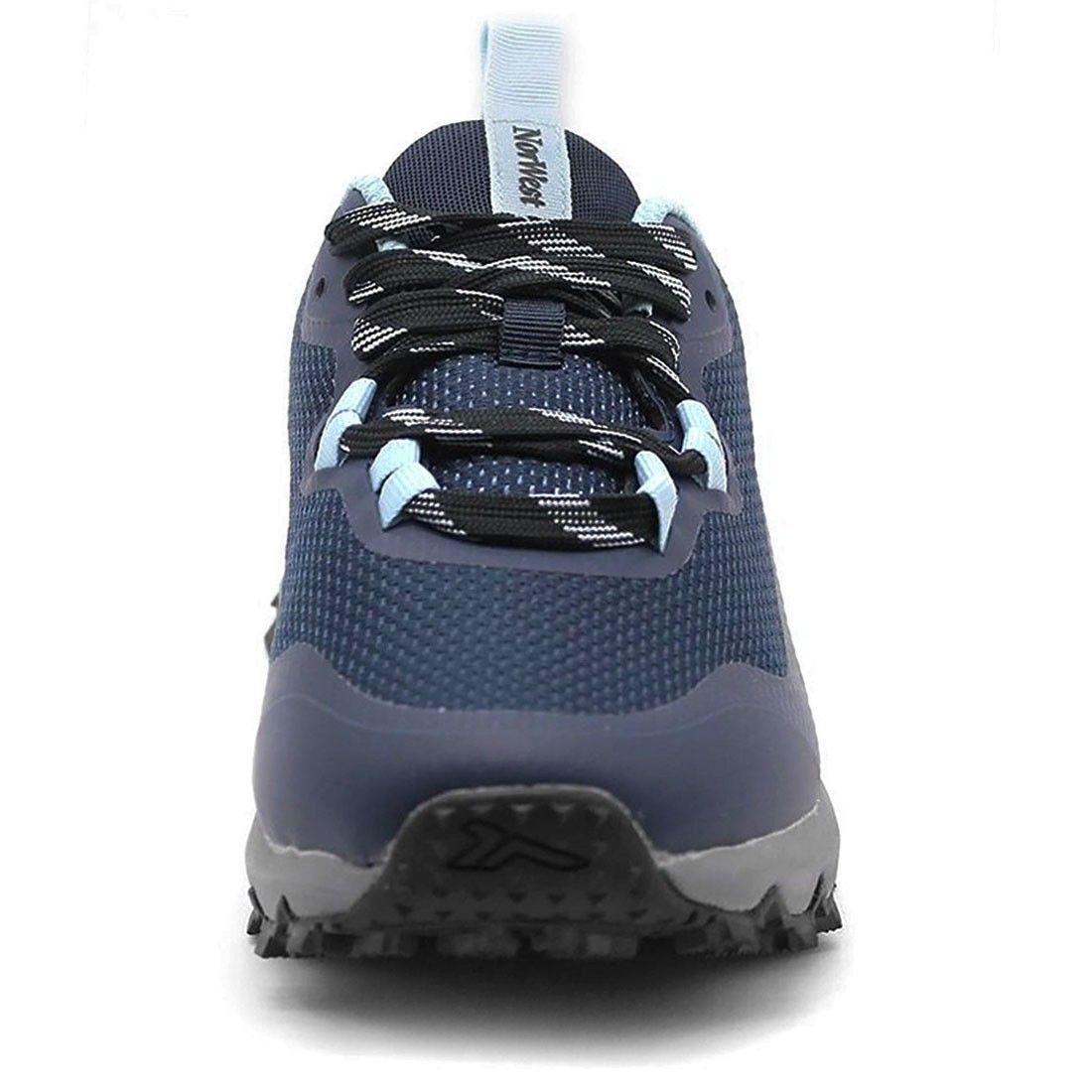 ZAPATILLA NORWEST MUJER SPEED RUN NAVY TURQUESA-3