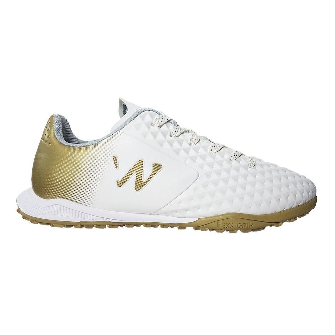 ZAPATILLA DE FUTBOL NORWEST CAPITANO TF WHITE GOLD-1
