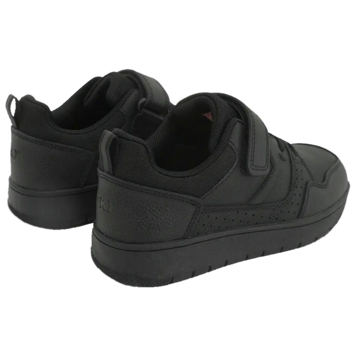 ZAPATILLA ESCOLAR NEGRA COLLOKY CON VELCRO EL STICO Y PLANTILLA DE MEMORY FOAM-6