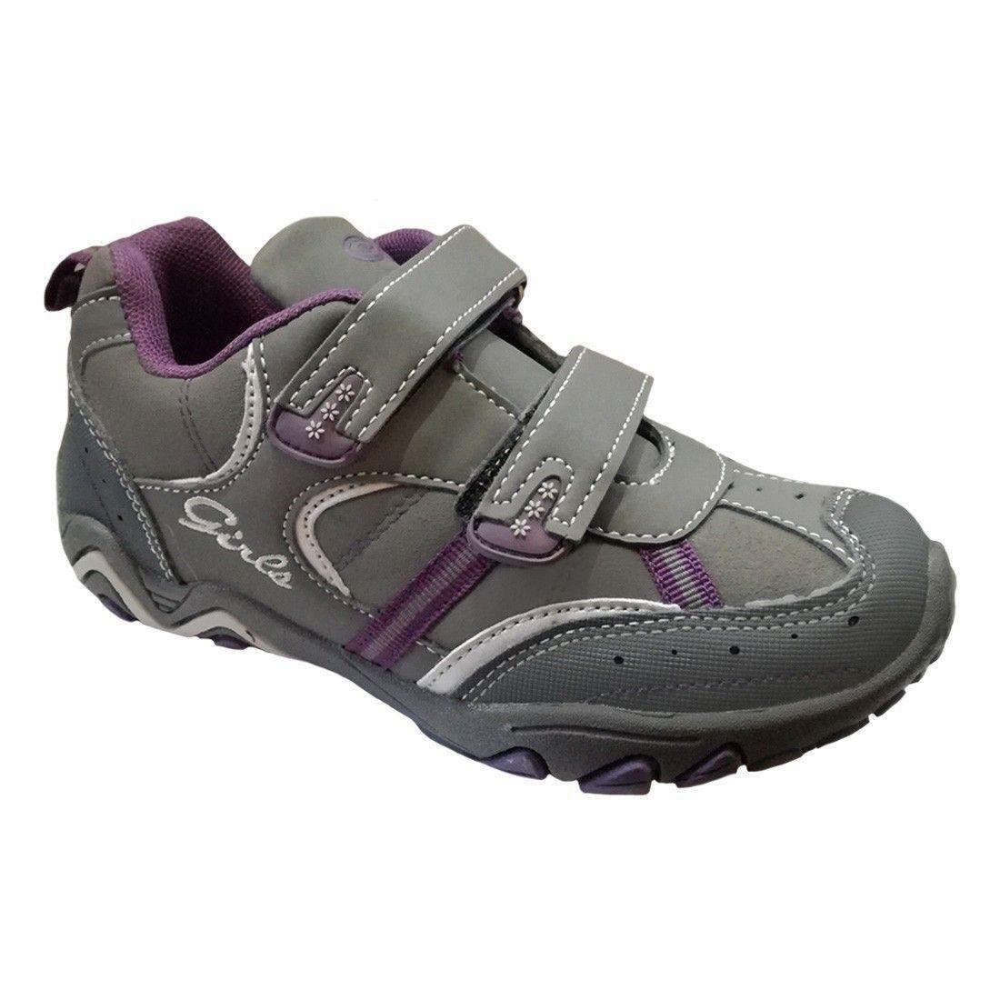 ZAPATILLA GOLF "GIRLS" GRIS/MORADO-0