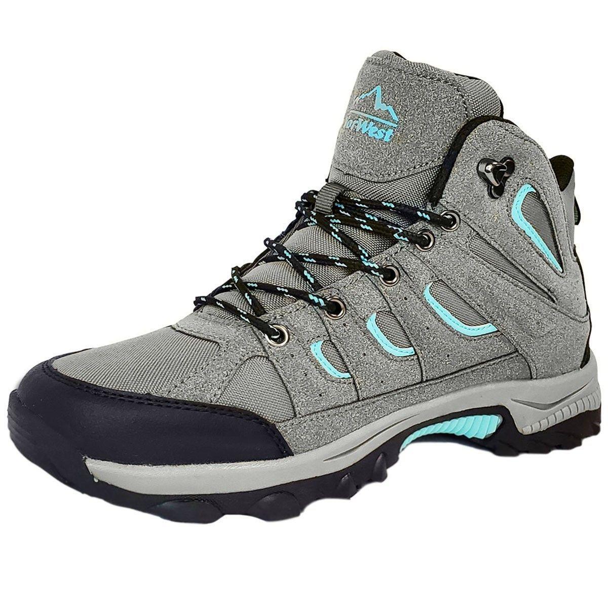 BOTÍN NORWEST MUJER ARTIC HI GRIS TURQUESA-2