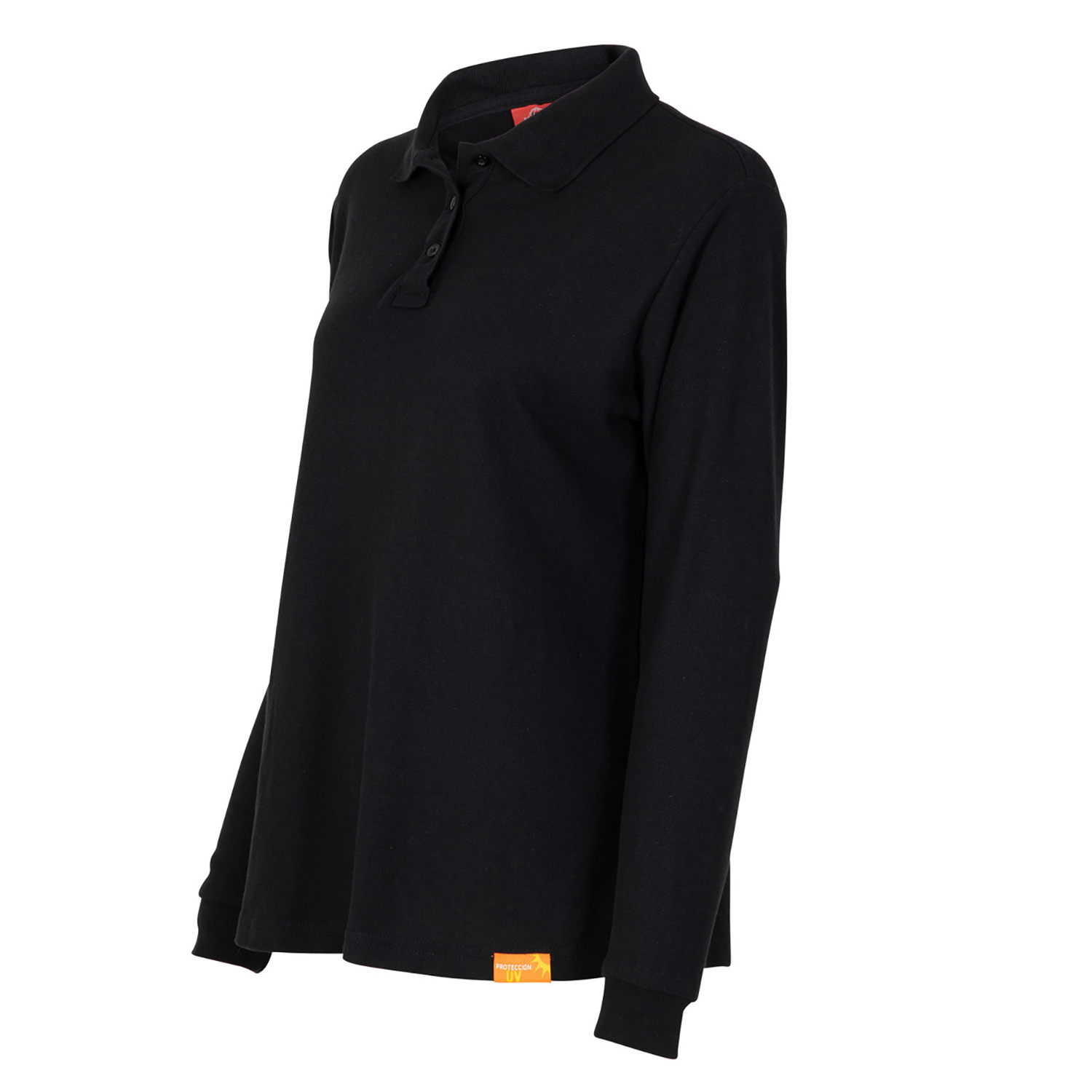POLERA POLO T WORLD MANGA LARGA MUJER-2